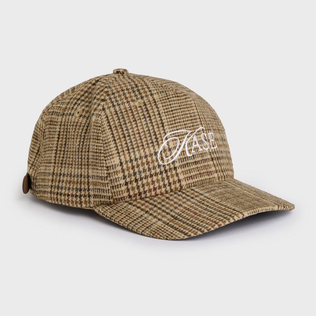 KASE Script Hat, side view with Inspired to Move embroidery