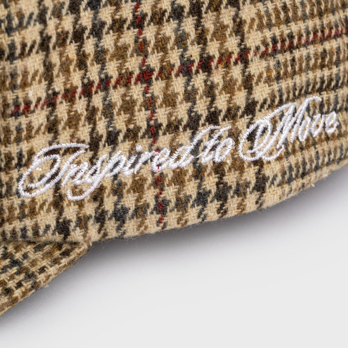 KASE Script Hat, twill texture detail
