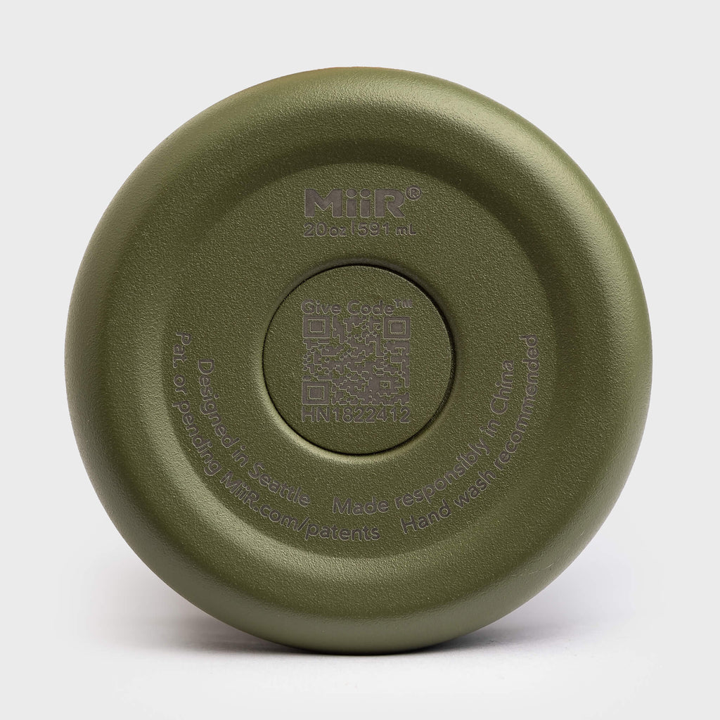 KASE MiiR Wide Mouth 20oz, top view