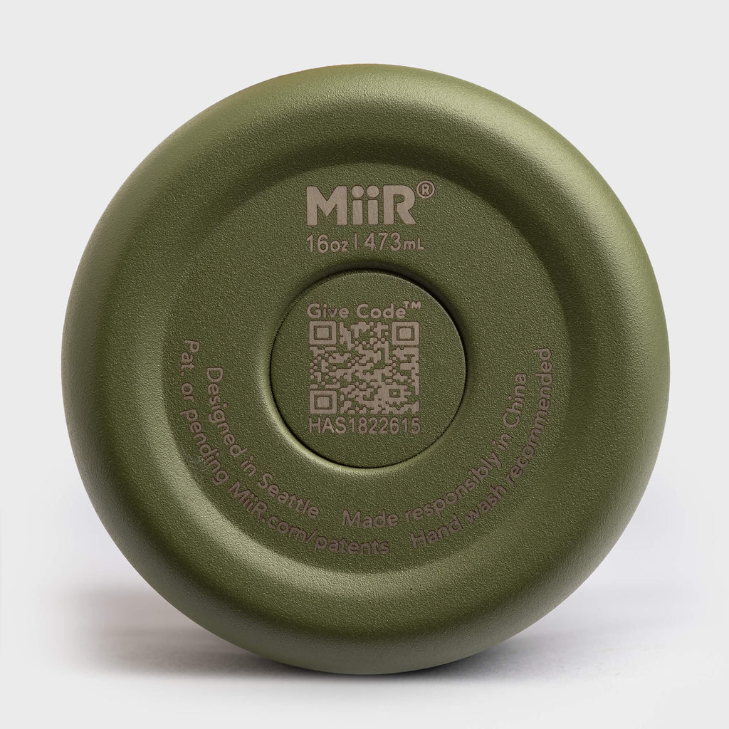 KASE MiiR 16oz 360 Traveler, top view
