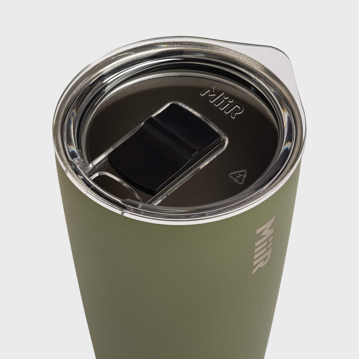 KASE MiiR 12oz Tumbler, angled view