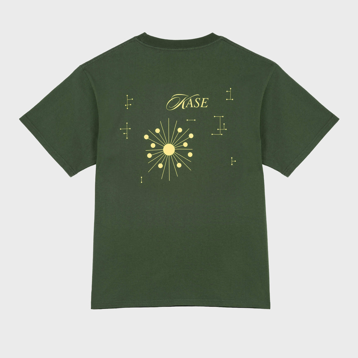 KASE Century Tee, front with KASE script screen print